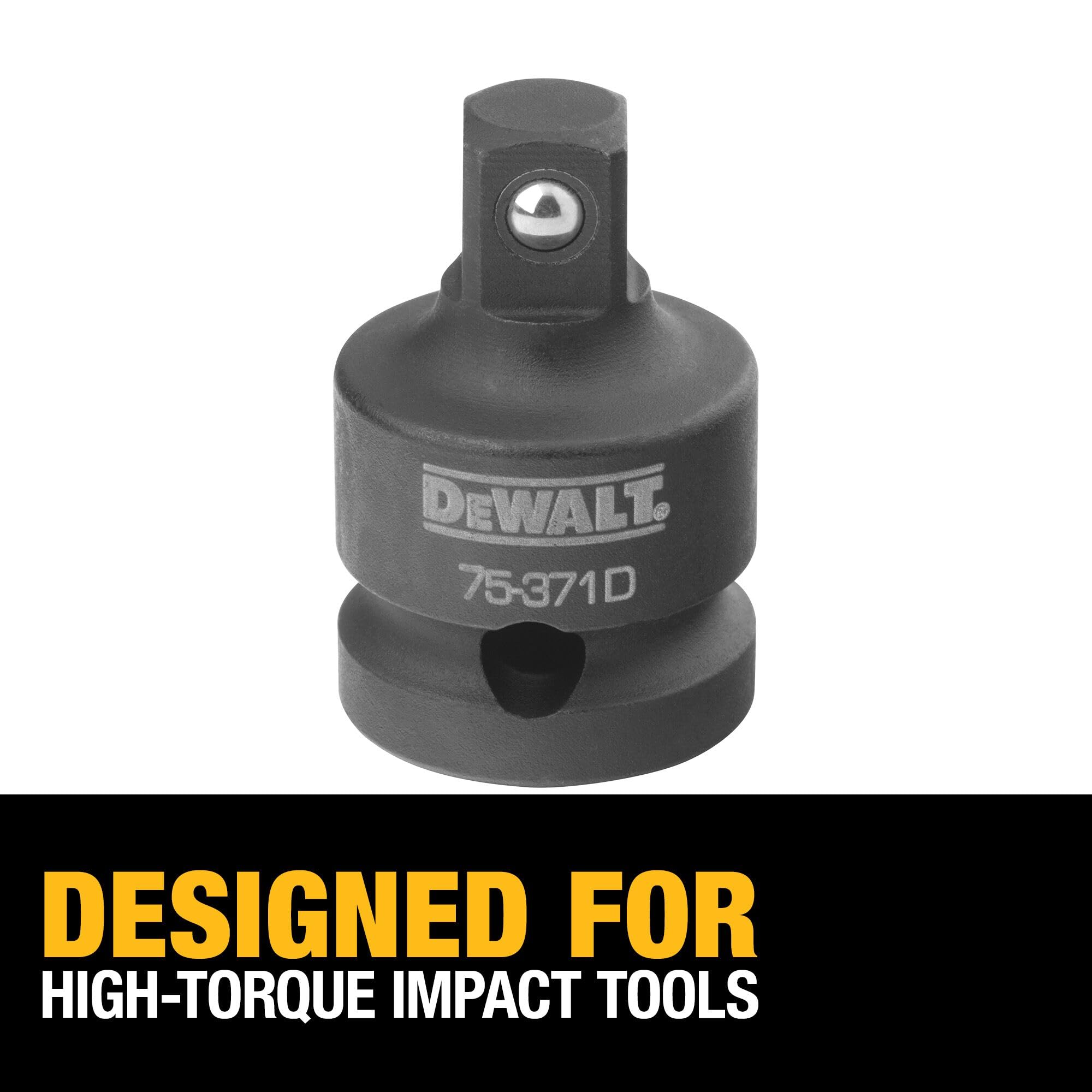 DEWALT 1/2" Drive Impact Adapter 1/2" TO 3/8"