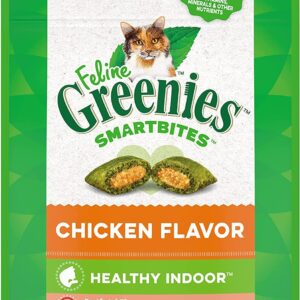 GREENIES Smartbites Healthy Indoor Chicken - 2.1 Oz, Pack of 4