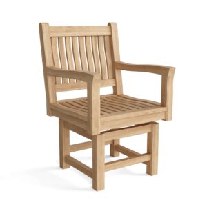 anderson teak chr-087 - no cushion rialto rocker dining armchair