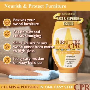 Furniture CPR Cleaner & Polish 18oz by CPR Cleaning Products