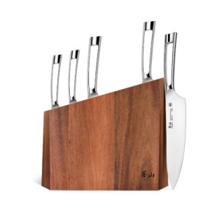 Cangshan N1 Series 59205 6-Piece German Steel Forged Knife Block Set, Oprah's Favorite Things 2017