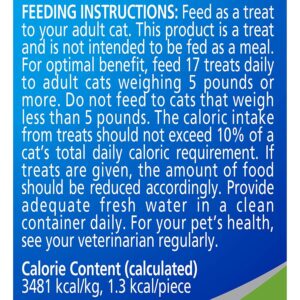 Purina DentaLife Made in USA Facilities Cat Dental Treats, Savory Salmon Flavor - (Pack of 10) 1.8 oz. Pouches