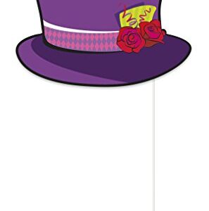 Tea Party Photo Booth Props (10 Count), Premium Multicolor Cardstock - Unique & Fun Design, Perfect For Birthdays & Themed Celebrations