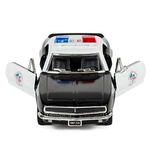 KiNSMART 🚓 1967 Chevy Camaro Z28 Classic Police Eddition 5" 1:37 Scale Die Cast Metal Toy