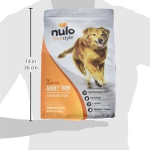 Nulo Adult Trim Grain Free Healthy Weight Dry Dog Food With Bc30 Probiotic (Cod And Lentils Recipe, 4.5Lb Bag)