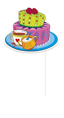 Tea Party Photo Booth Props (10 Count), Premium Multicolor Cardstock - Unique & Fun Design, Perfect For Birthdays & Themed Celebrations