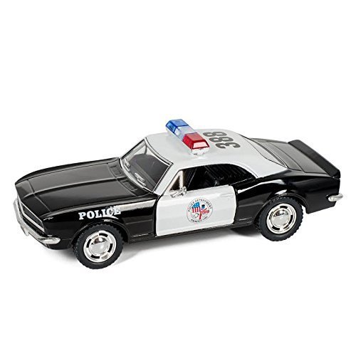 KiNSMART 🚓 1967 Chevy Camaro Z28 Classic Police Eddition 5" 1:37 Scale Die Cast Metal Toy