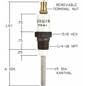 FRS-4-4 Auburn Flame Rod (Probe)