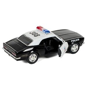 KiNSMART 🚓 1967 Chevy Camaro Z28 Classic Police Eddition 5" 1:37 Scale Die Cast Metal Toy