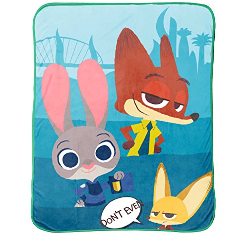 Disney/Pixar Zootopia 'Bunny Ears' Plush Throw, 50" x 60”