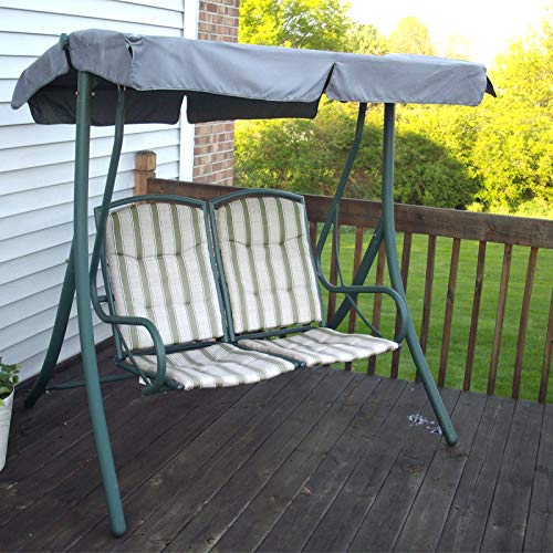 Garden Winds 2-Seater Swing Replacement Canopy Top Cover