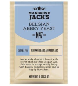 mangrove jack’s craft series yeast m47 belgian abbey (10g)