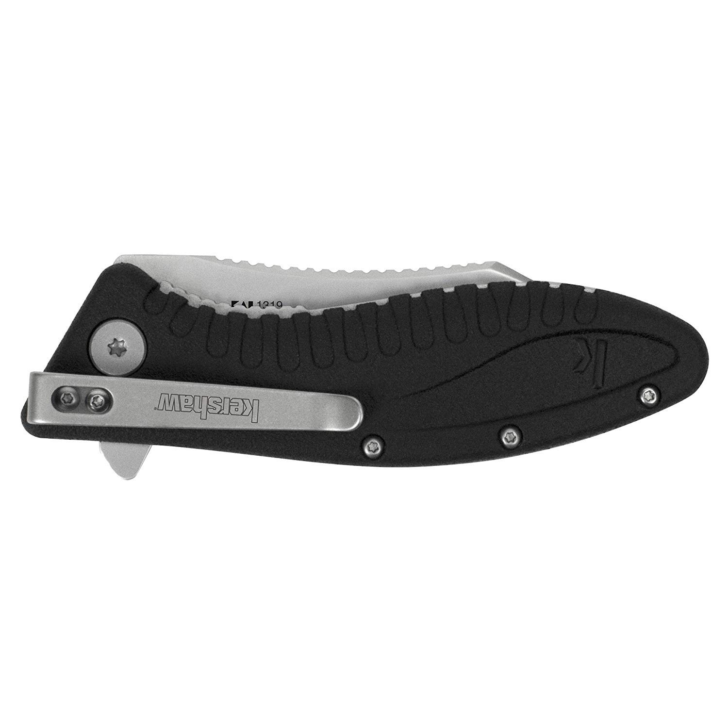 Kershaw Grinder Assisted Opening Flipper Knife (3.25" Bead Blast) 1319