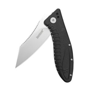 Kershaw Grinder Assisted Opening Flipper Knife (3.25" Bead Blast) 1319