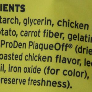 Indigenous Grain Free Dental Health Bones 2 Flavor Variety Bundle: (1) Original Fresh Breath Formula, and (1) Roasted Chicken Flavor, 17 Oz. Ea.