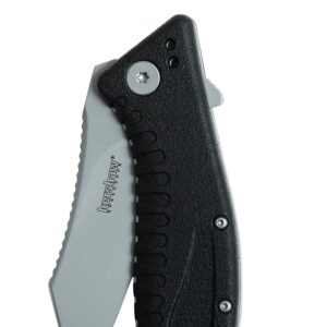 Kershaw Grinder Assisted Opening Flipper Knife (3.25" Bead Blast) 1319