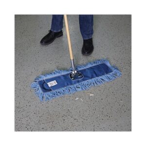 Boardwalk BWK1424 24 in. x 5 in. Zinc Plated Clip-On Dust Mop Frame