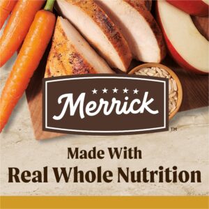 Merrick Healthy Grains Premium Adult Dry Dog Food, Wholesome And Natural Kibble With Chicken And Brown Rice - 4.0 lb. Bag