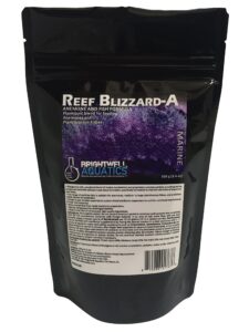 brightwell aquatics reef blizzard-a - planktonic food blend for anemones & planktivorous fish, 100 grams