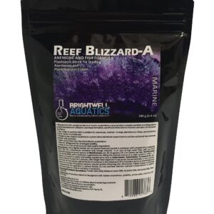 Brightwell Aquatics Reef Blizzard-A - Planktonic Food Blend for Anemones & Planktivorous Fish, 100 Grams