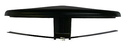 Deltech Manufacturing 6" Round Light Pole Top Cap- Black Plastic