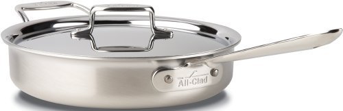 All-Clad Saute Pan, 3-Quart, Silver