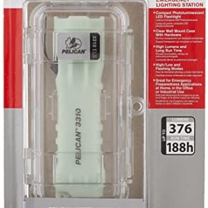 Pelican 3310ELS Emergency LED Flashlight with Case (Photo Luminescent Body)