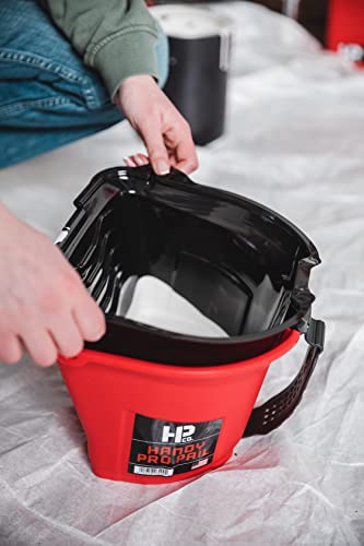 Handy Paint Pro Pail, Holds 1/2 Gallon of Paint or Stain, Accommodates up to a 6 1/2 inch Mini-Roller and 3 inch Brush