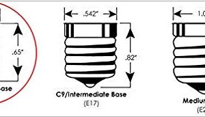 Creative Hobbies A101 Flicker Flame Light Bulb -3 Watt, 130 Volt, E12 Candelabra Base, Flame Shaped, Nickel Plated Base,- Dances with a Flickering Orange Glow -Wholesale Box of 10 Bulbs