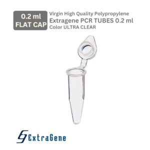 Extragene™ 0.2 ml PCR Tube Flat Caps, Ultra Thin Wall, DNase and RNase Free, 1,000/Case