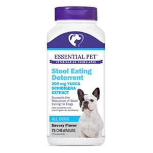 stool eating deterrent with yucca schidigera extract for dogs