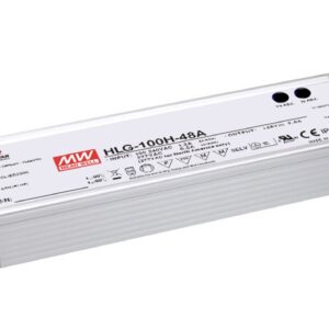 MEAN WELL HLG-100H-48 100 W Single Output 2 A 48 Vdc Output Max IP67 Switching Power Supply - 1 item(s)