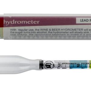 Home Brew Ohio Hydrometer, Triple Scale