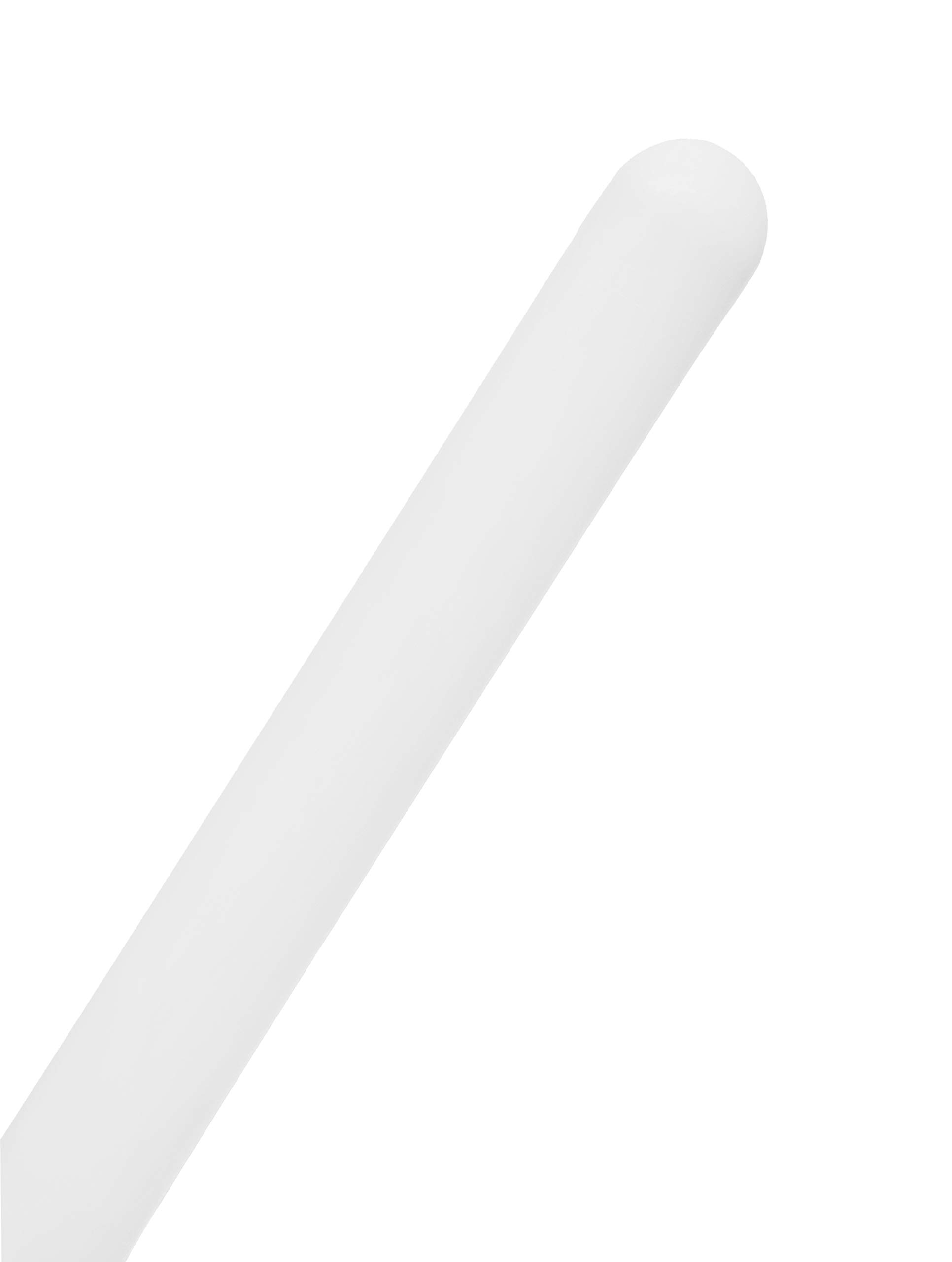 EISCO 12PK Polypropylene Stirring Rods, 7.9" - Rounded Ends, 7mm Diameter - Excellent for Laboratory or Home Use - Chemical & Heat Resistant Plastic