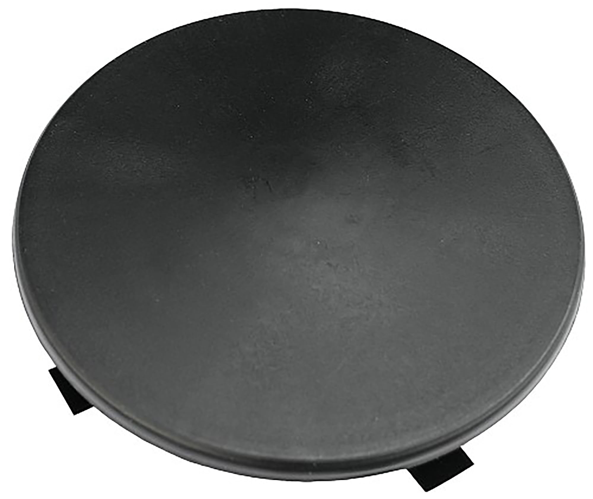 Deltech Manufacturing 5" Round Light Pole Top Cap- Black Plastic