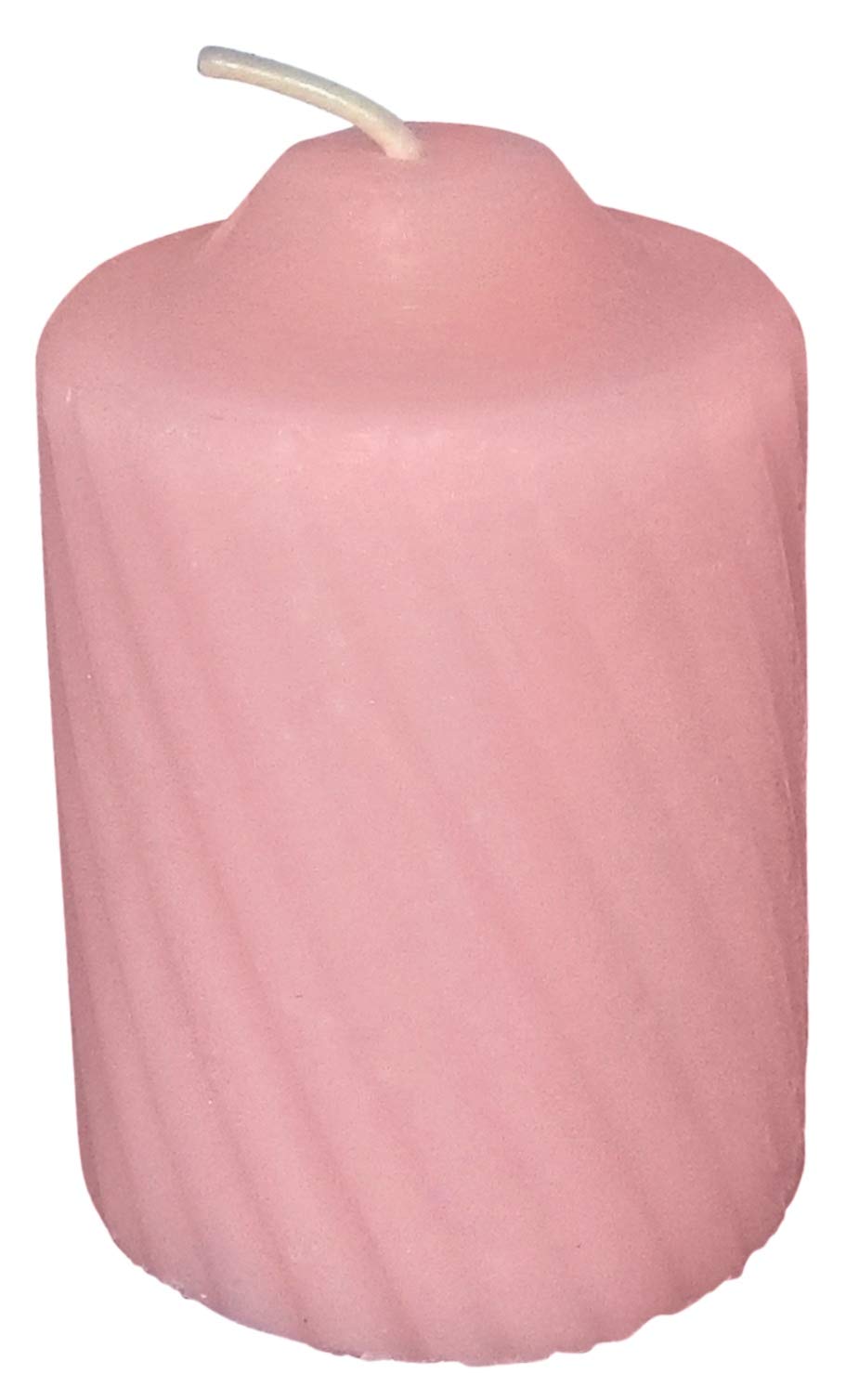 Pink Wild Flower Scented Votive Candles - 15 Hour Long Burn Time - Textured Finish - Box of 20