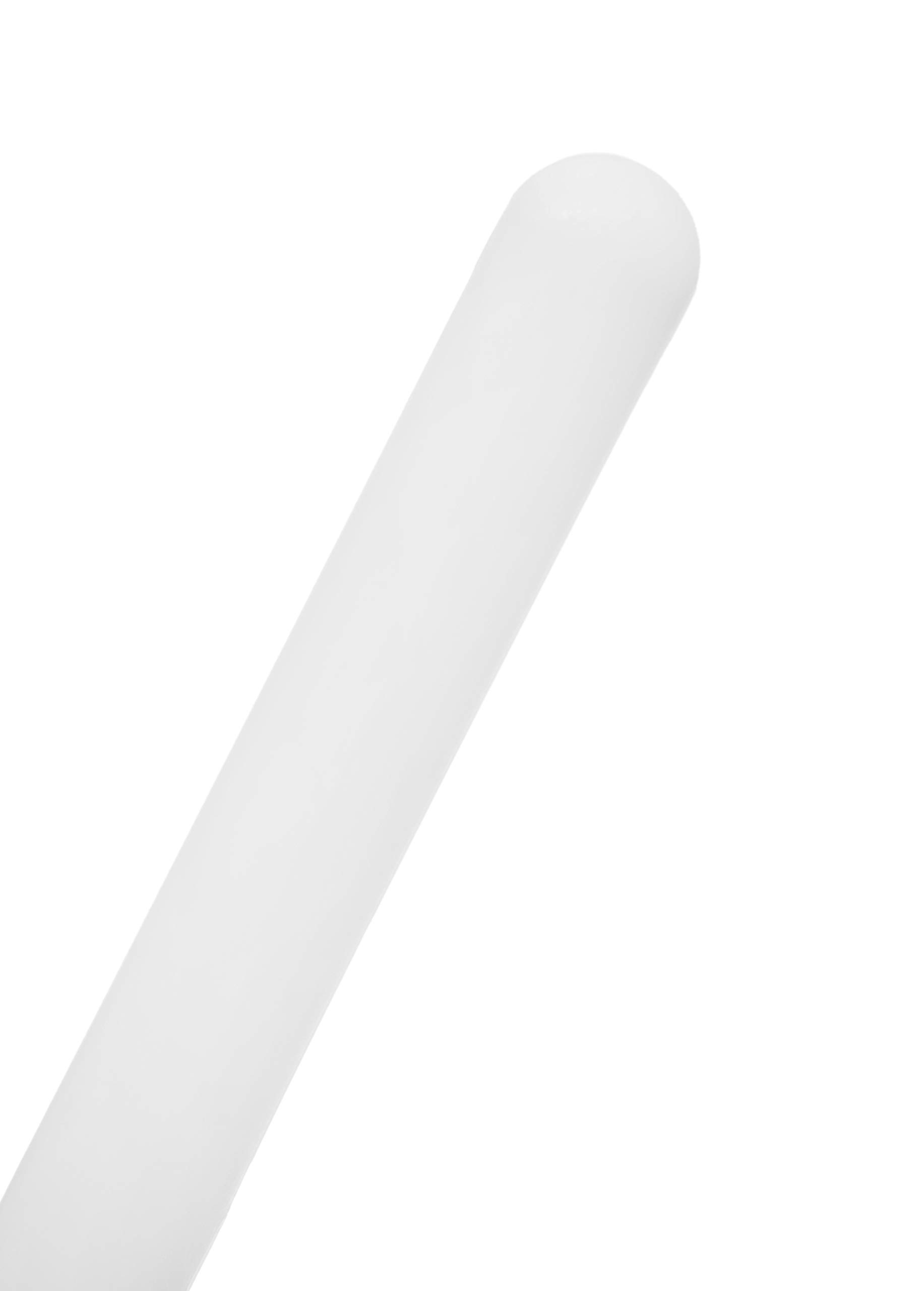 EISCO 12PK Polypropylene Stirring Rods, 9.8" - Rounded Ends, 10mm Diameter - Excellent for Laboratory or Home Use - Chemical & Heat Resistant Plastic