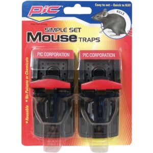 pic pmt-2 simple mouse trap home, garden & living