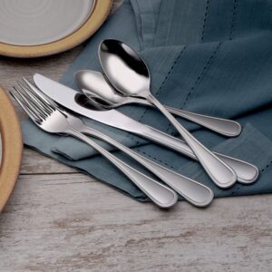 Liberty Tabletop Classic Rim 20 Piece Flatware Set for 4 Made in USA