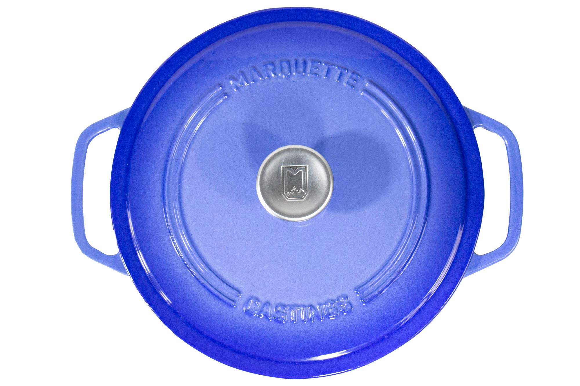 Marquette Castings 6 qt. Enameled Cast Iron Dutch Oven (Superior Blue)