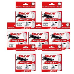 tomcat press 'n set mouse trap, 2 traps/pack (7-pack)