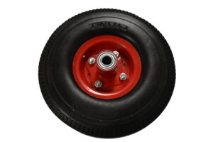 10" flat free hand truck tire 4.10/3.50-4 (hard foam design)