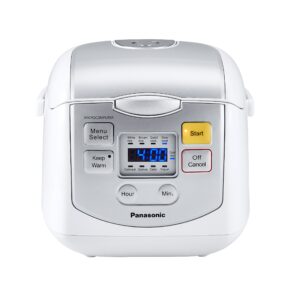 panasonic sr-zc075k 4-cups (uncooked) rice cooker & multi-cooker, white