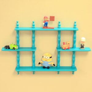 Frenchi Home Furnishing Kid's 3-Tier Wall Shelves