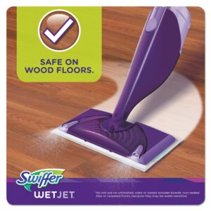 Swiffer Wetjet System Refill Cloths, 11.3" X 5.4", White, 24/box