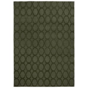 Garland Rug Sparta 5 Ft. X 7 Ft. Non Slip Polypropylene Indigo Area Rug - Ideal for Living Rooms & Hallways, Stylish & Durable for High-Traffic Areas