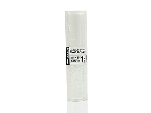 Vacmaster 15 Inch by 50 Foot Full Mesh Vacuum Sealer Roll