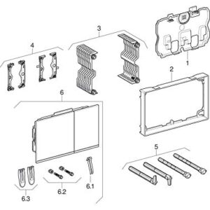 Geberit 115.640.GH.1 Toilets and Bidets, Grey