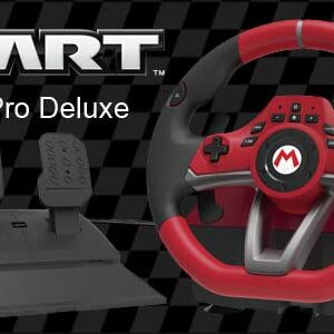 Nintendo Switch Mario Kart Racing Wheel Pro Deluxe By HORI,USB - Officially Licensed By Nintendo