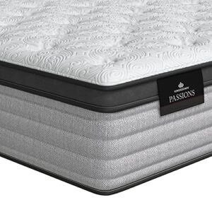 Kingsdown Passions Imagination Pillow Top Mattress, Queen, Extra Plush, Fabric, Multi-color